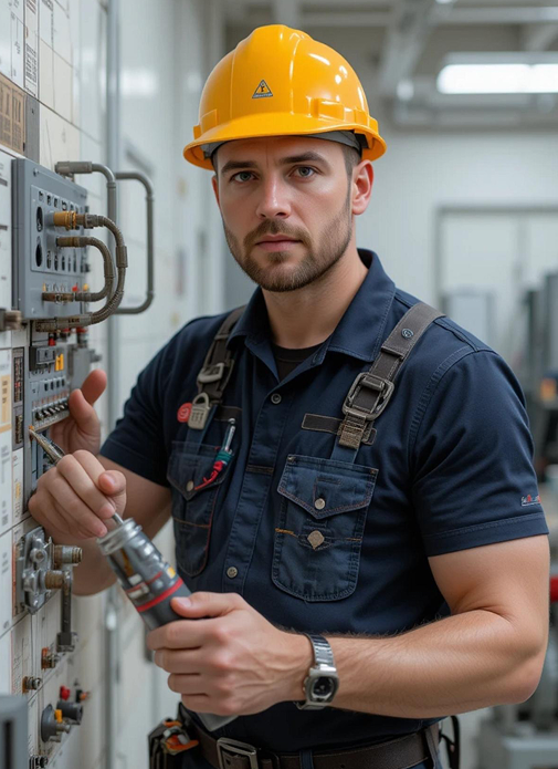 Professional aircon installation and electrical service technician working in Kuala Lumpur, Malaysia